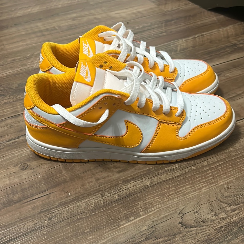 Brand: Nike, Color: Yellow, Condition: Used, Size: 8 women